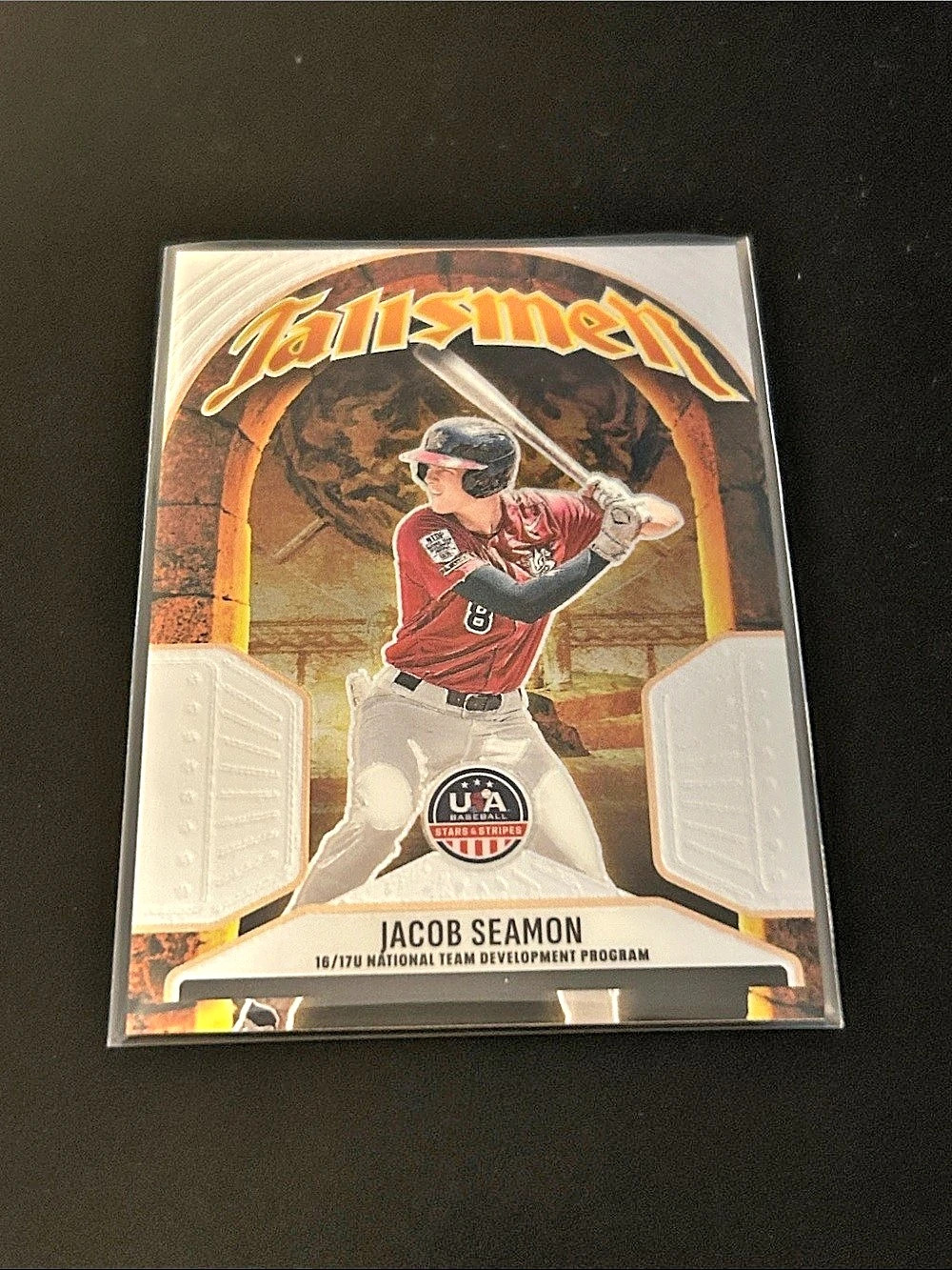 2026 Panini Stars & Stripes Prizm - Talisman Jacob Seamon #16 (RC)